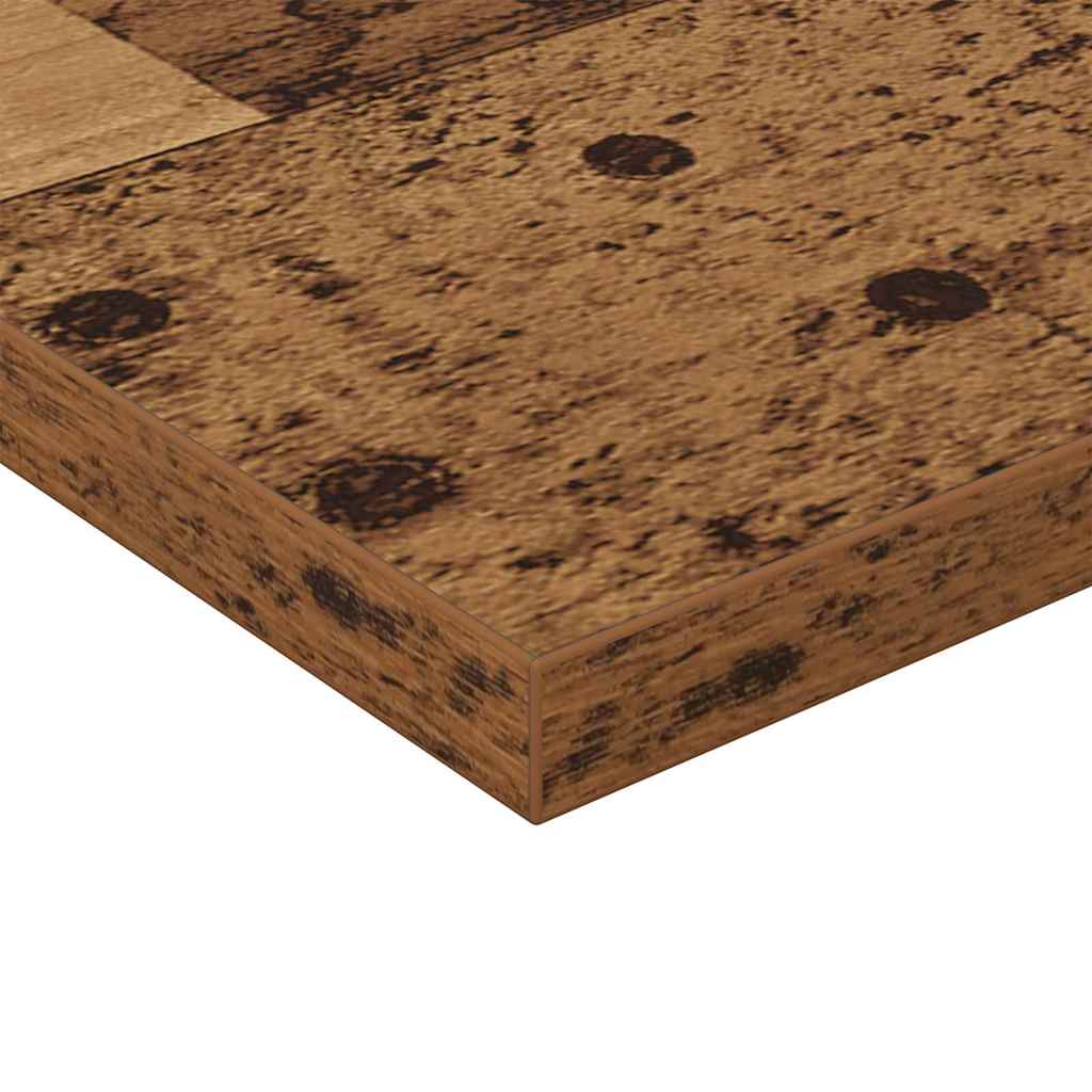 Bookshelf Board 3-Tier 4 pcs 80 x 20 x 1.5 cm Engineered Wood