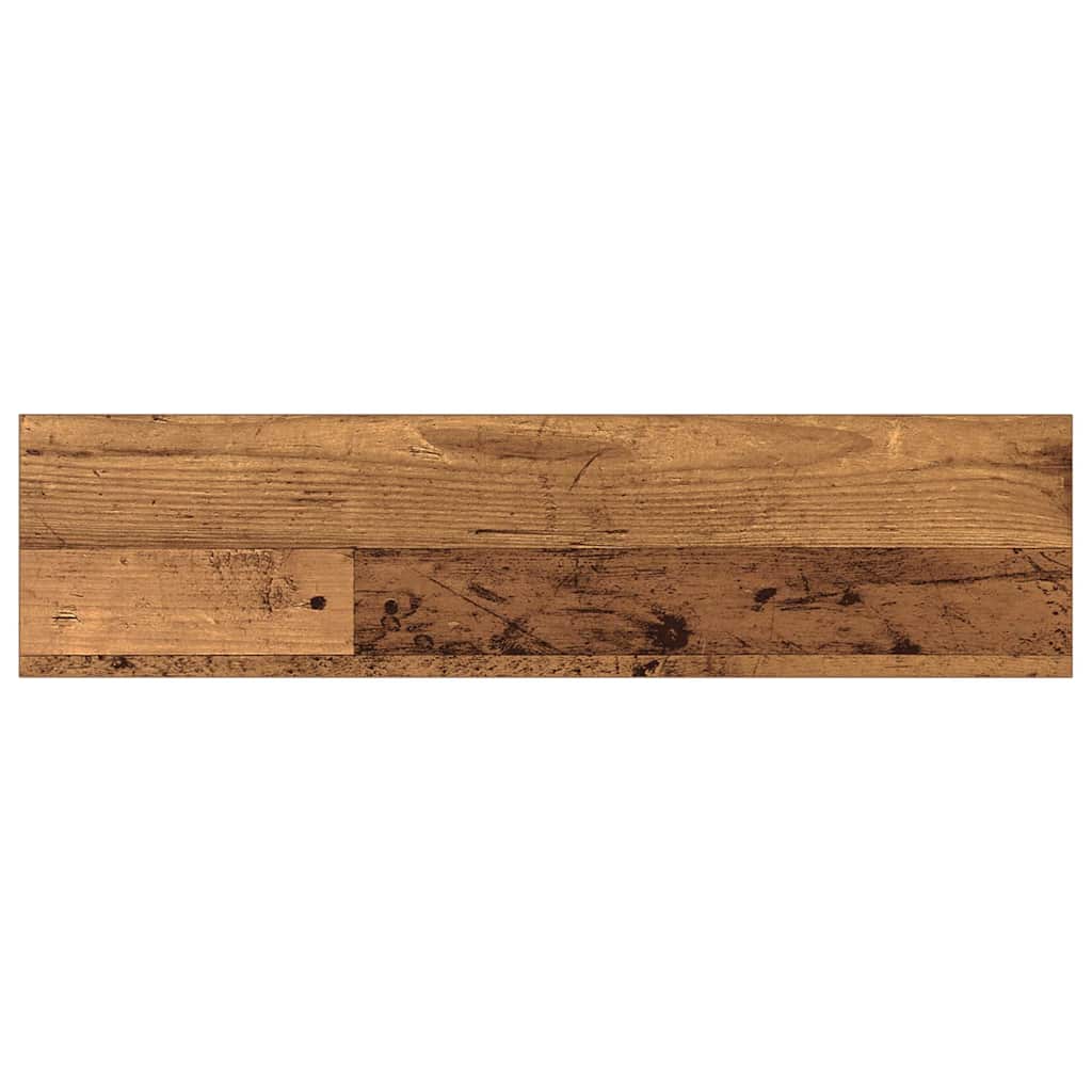 Bookshelf Board 3-Tier 4 pcs 80 x 20 x 1.5 cm Engineered Wood
