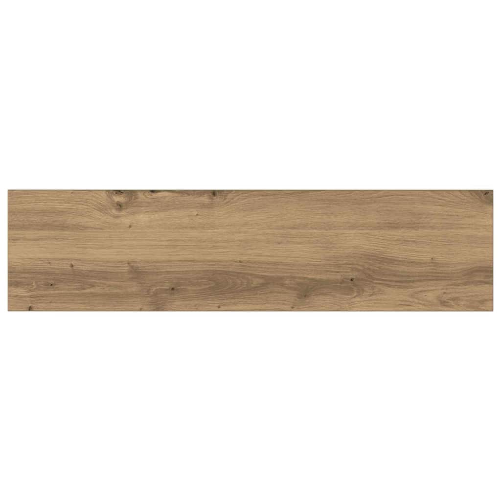 Bookshelf Board 3-Tier 4 pcs 80 x 20 x 1.5 cm Engineered Wood