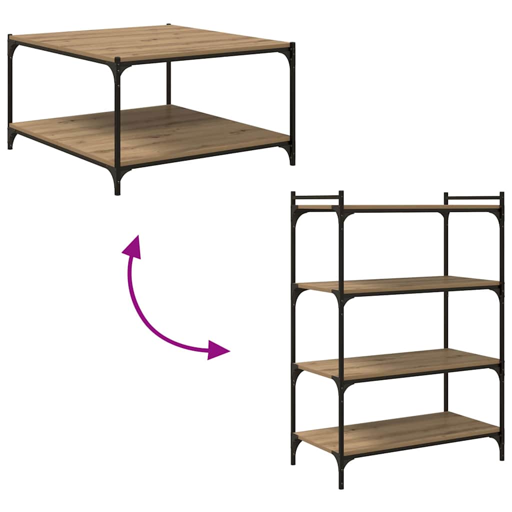 Bookshelf Board 3-Tier 4 pcs 80 x 40 x 1.5 cm Engineered Wood