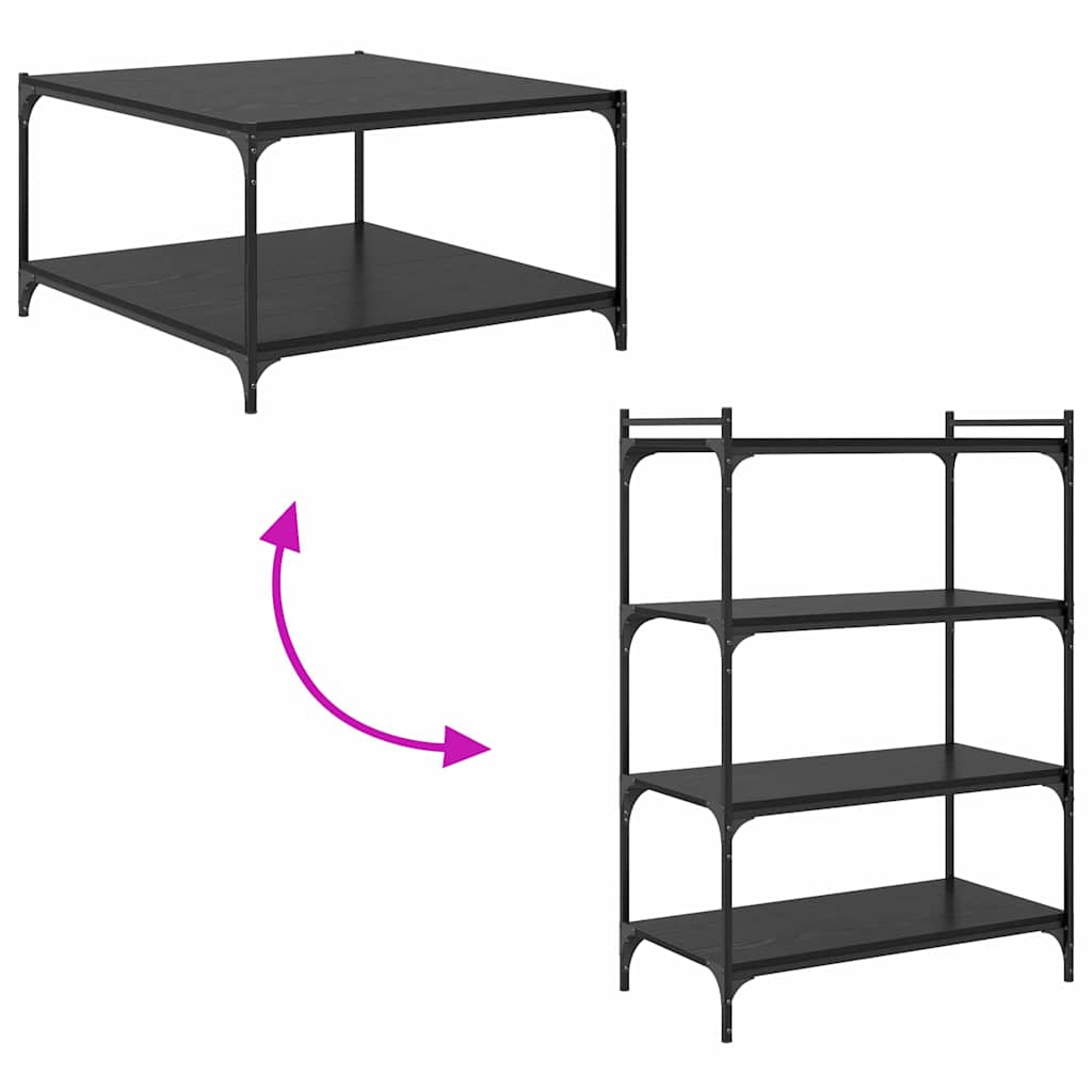 Bookshelf Board 3-Tier 4 pcs 80 x 40 x 1.5 cm Engineered Wood