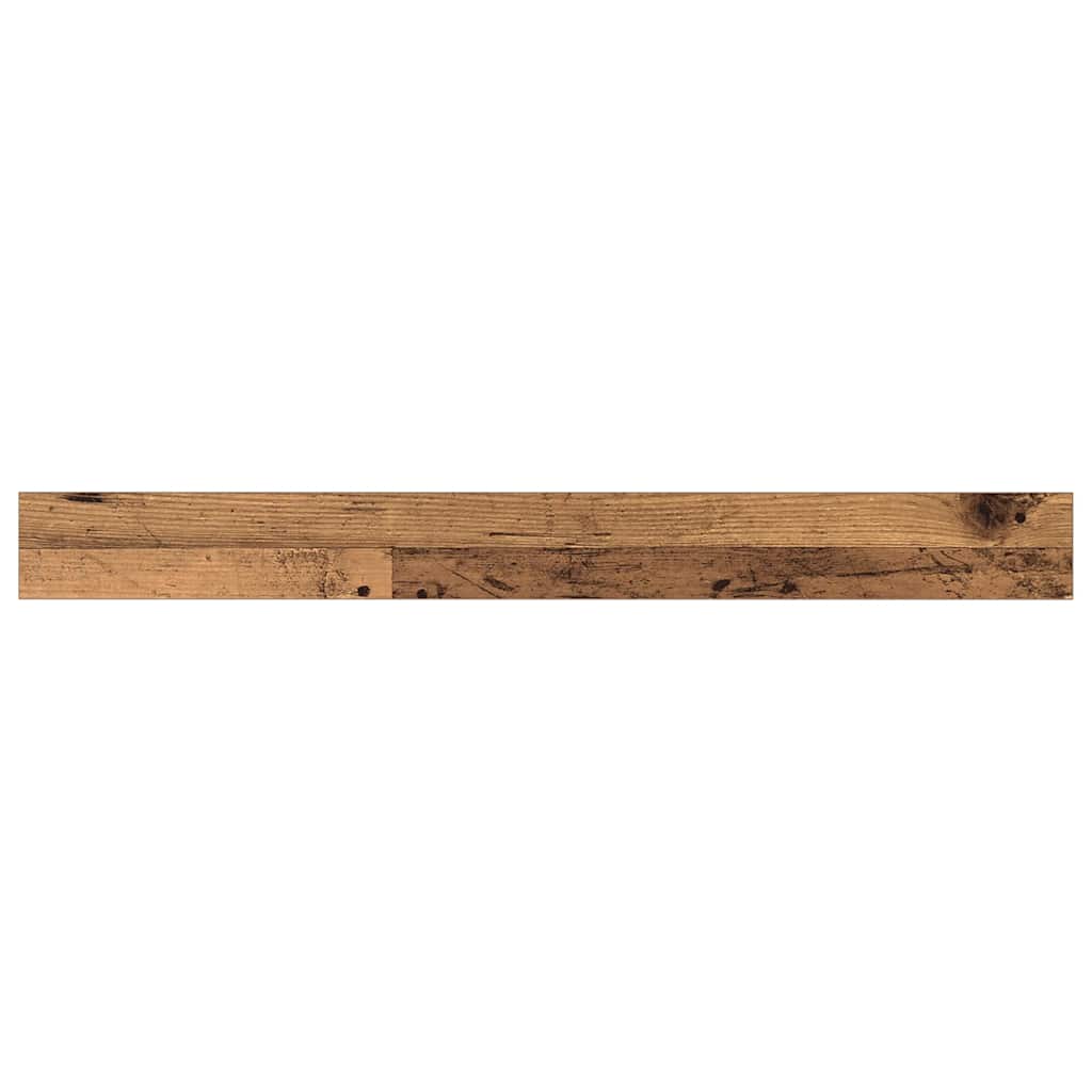 Bookshelf Board 4 pcs Brown 100 x 10 x 1.5 cm Engineered Wood