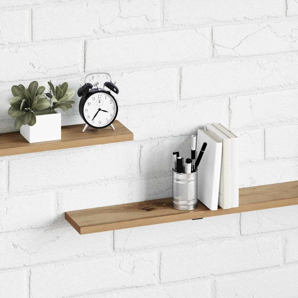 Bookshelf Board 3-Tier 4 pcs 100 x 10 x 1.5 cm Engineered Wood