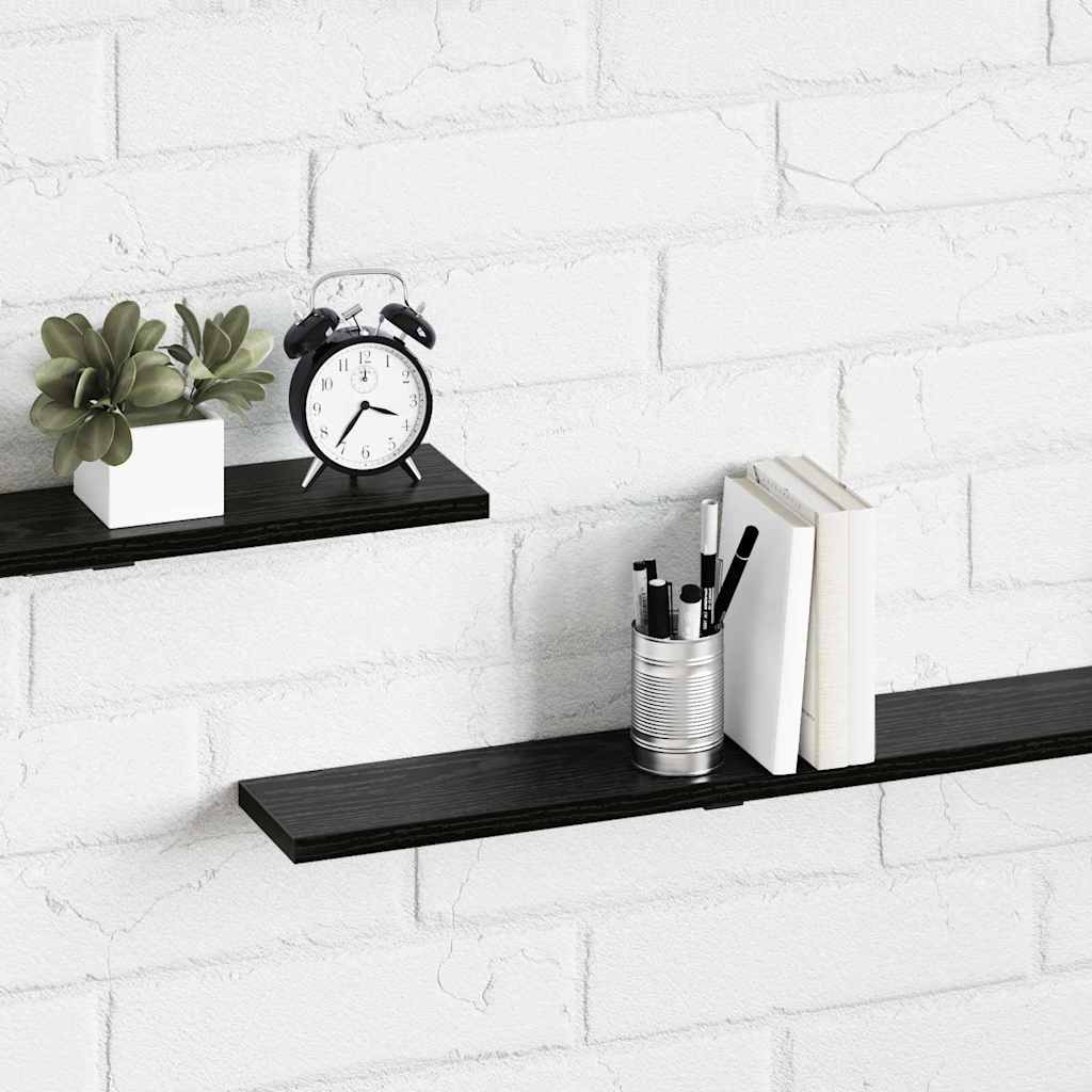 Bookshelf Board 3-Tier 4 pcs 100 x 10 x 1.5 cm Engineered Wood