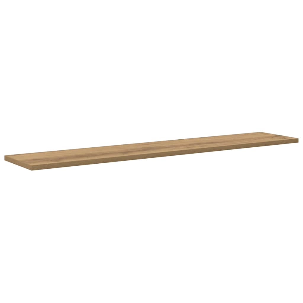 Bookshelf Board 3-Tier 4 pcs 100 x 20 x 1.5 cm Engineered Wood
