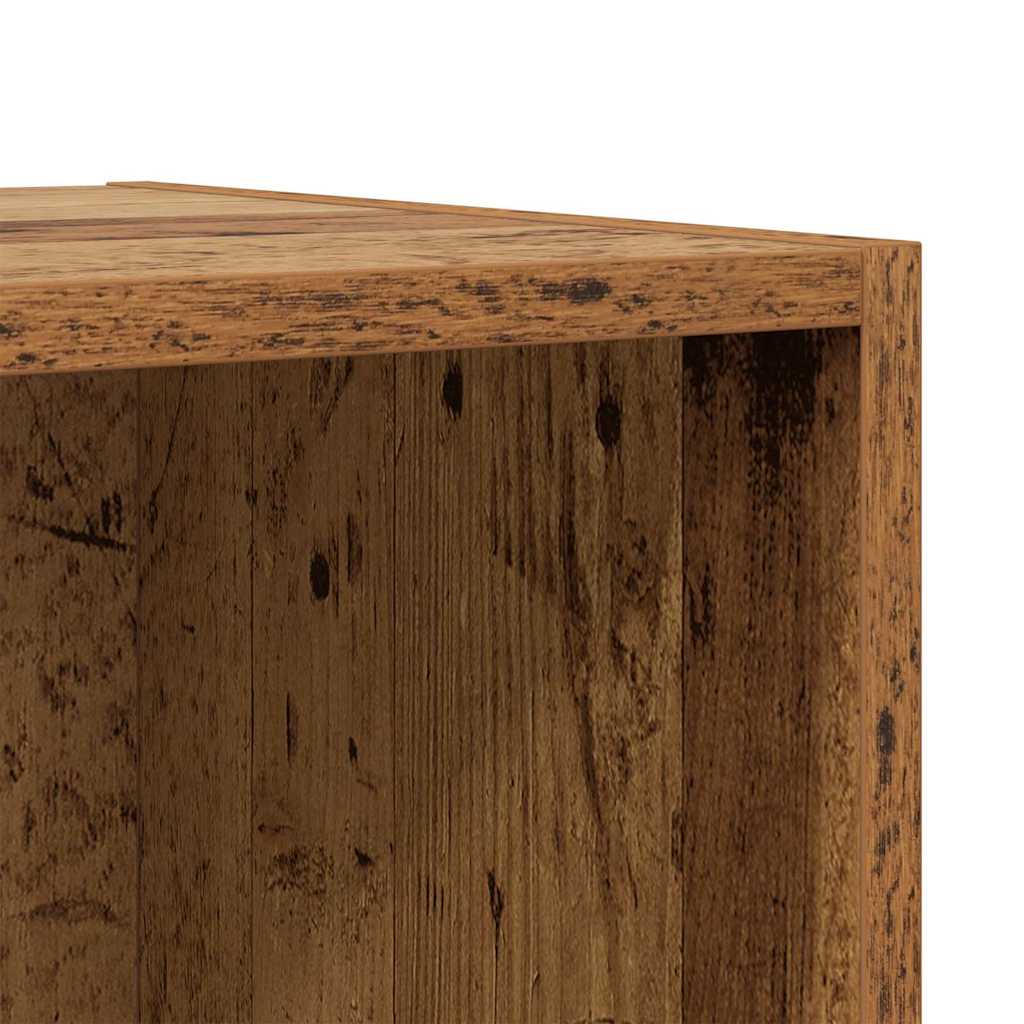 Wall Cabinet Old Wood 37 x 37 x 37 cm Engineered Wood