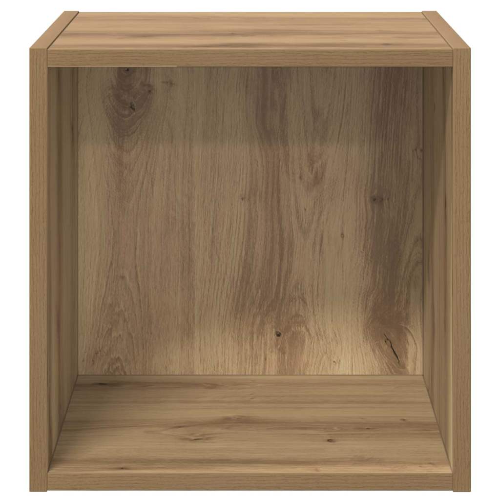 Wall Cabinet Wall-Mounted Artisan Oak 37 x 37 x 37 cm