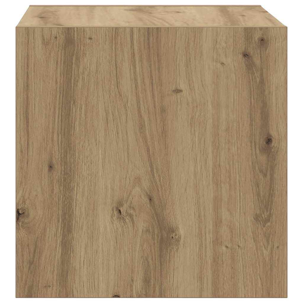 Wall Cabinet Wall-Mounted Artisan Oak 37 x 37 x 37 cm