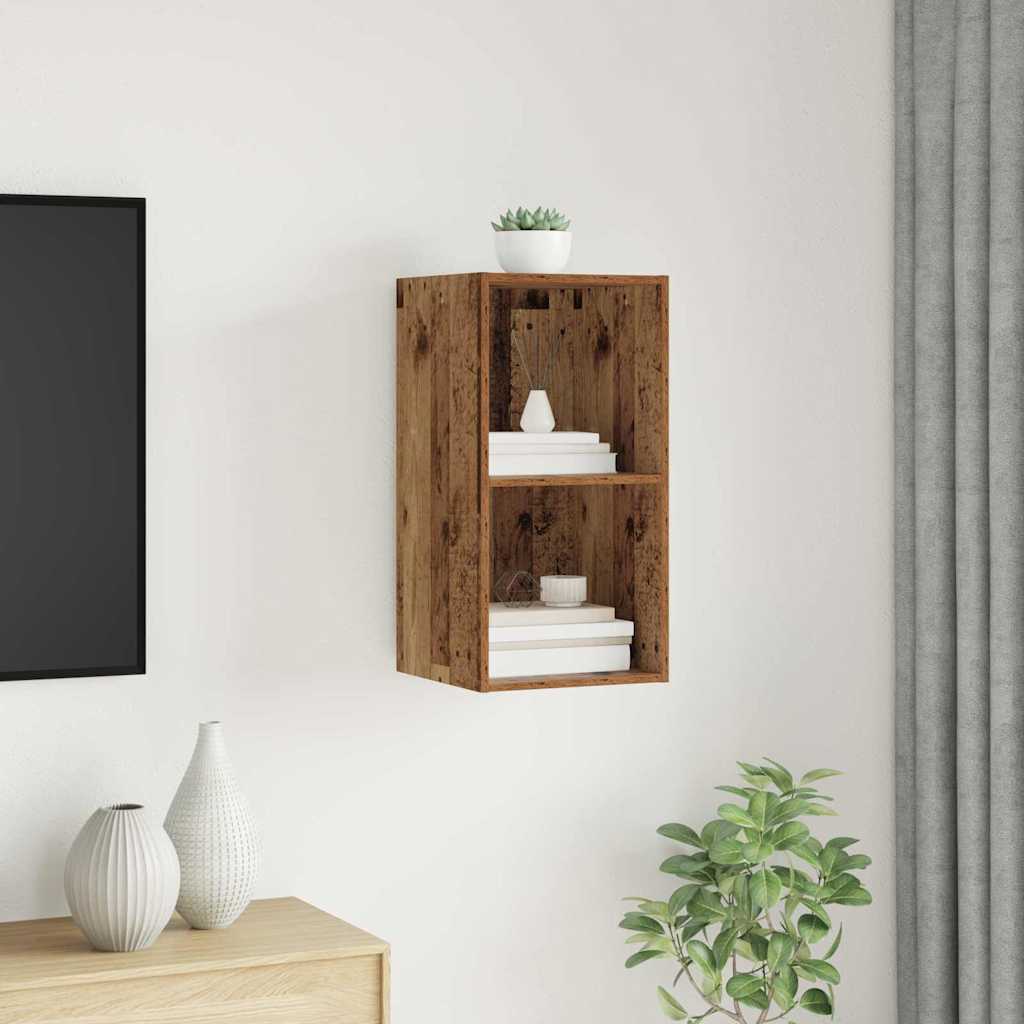 TV Cabinet Set Old Wood 37 x 37 x 72 cm Engineered Wood