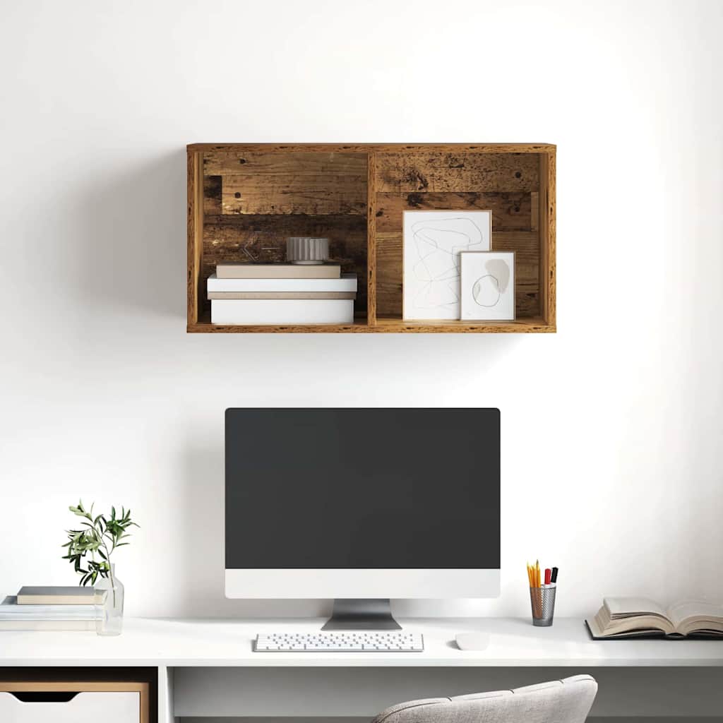 TV Cabinet Set Old Wood 37 x 37 x 72 cm Engineered Wood