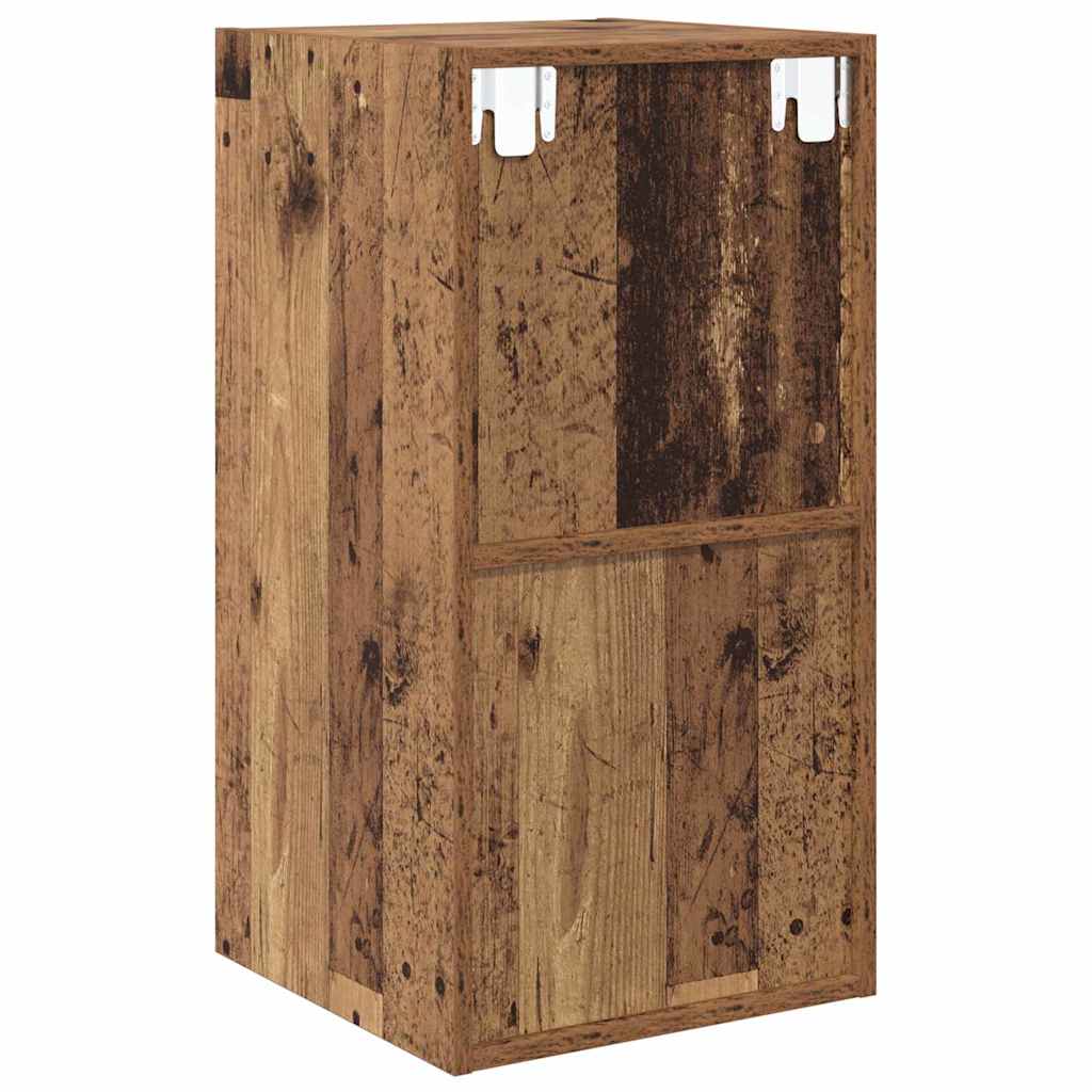 TV Cabinet Set Old Wood 37 x 37 x 72 cm Engineered Wood
