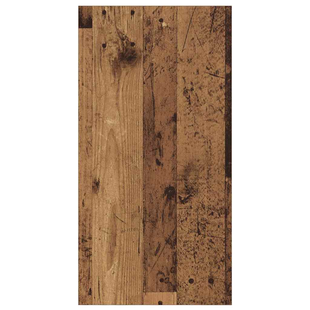 TV Cabinet Set Old Wood 37 x 37 x 72 cm Engineered Wood