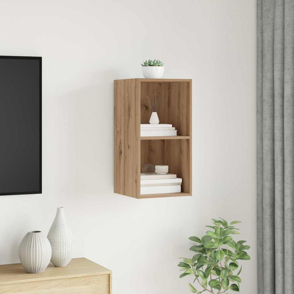 TV Cabinet Set Artisan Oak 37 x 37 x 72 cm Engineered Wood