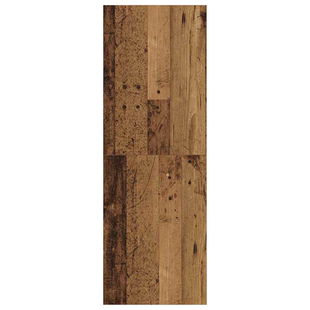 TV Cabinet Set Old Wood 37 x 37 x 107 cm Engineered Wood