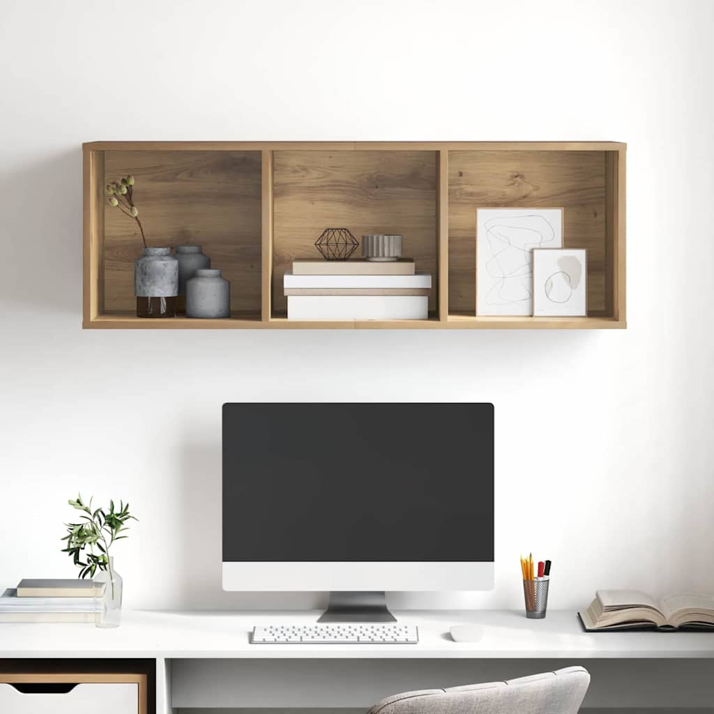 TV Cabinet Set Artisan Oak 37 x 37 x 107 cm Engineered Wood