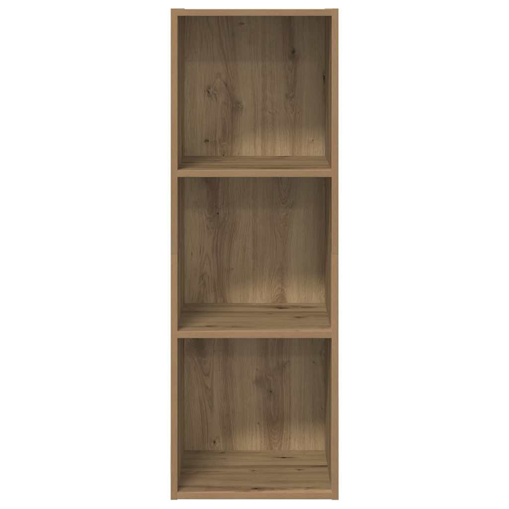 TV Cabinet Set Artisan Oak 37 x 37 x 107 cm Engineered Wood