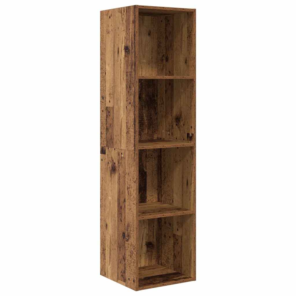 TV Cabinet Set Old Wood 37 x 37 x 142.5 cm Engineered Wood