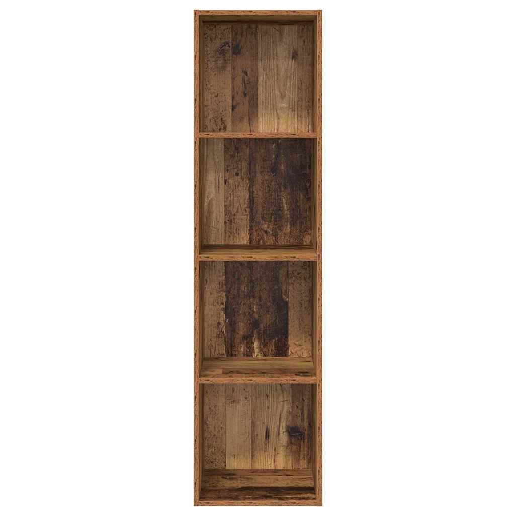 TV Cabinet Set Old Wood 37 x 37 x 142.5 cm Engineered Wood