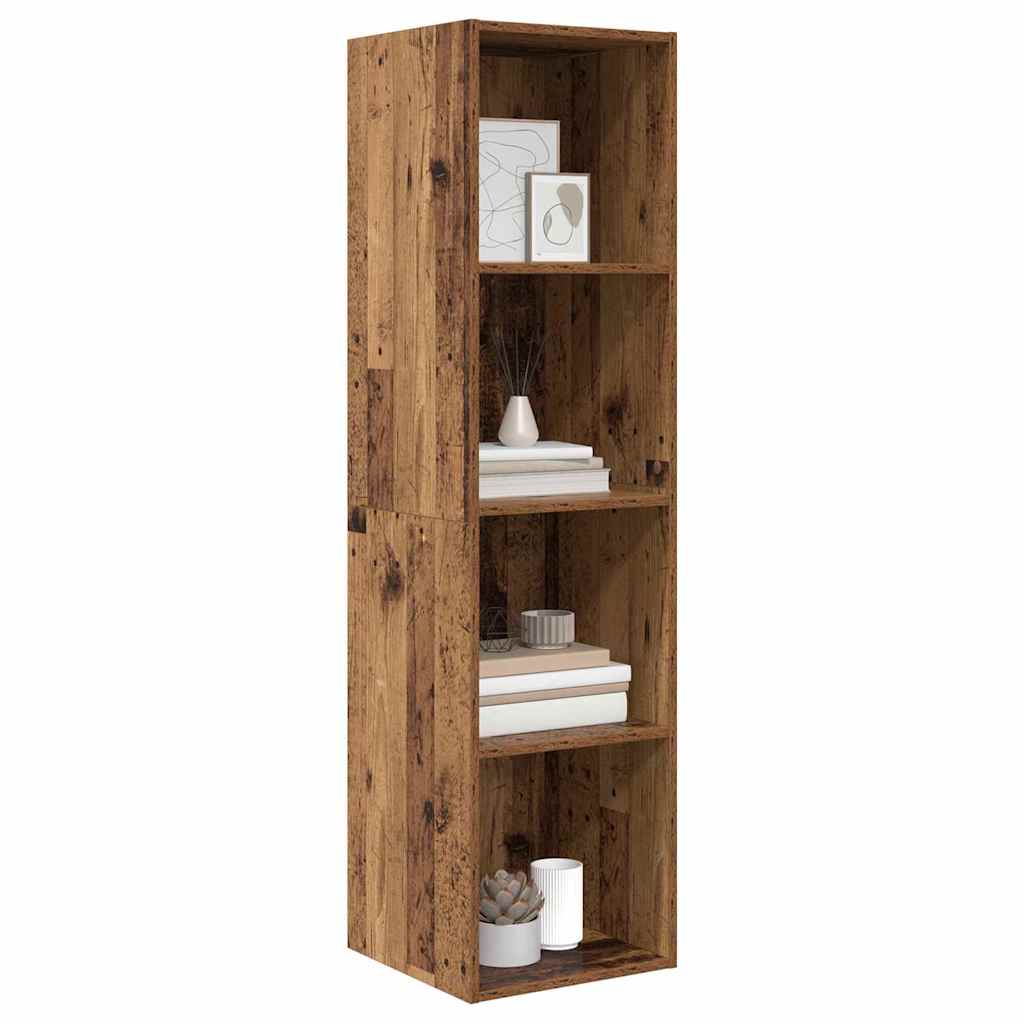 TV Cabinet Set Old Wood 37 x 37 x 142.5 cm Engineered Wood