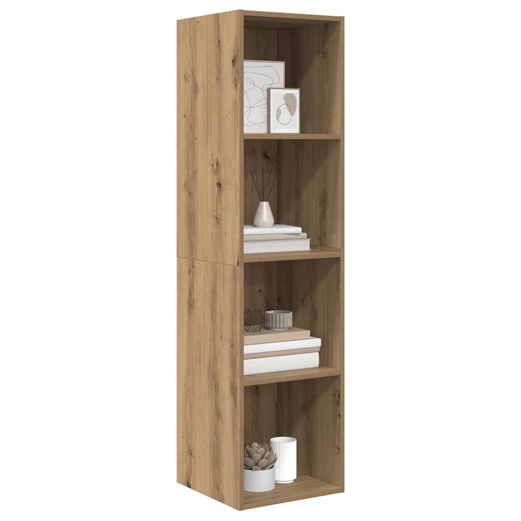 TV Cabinet Set Artisan Oak 37 x 37 x 142.5 cm Engineered Wood