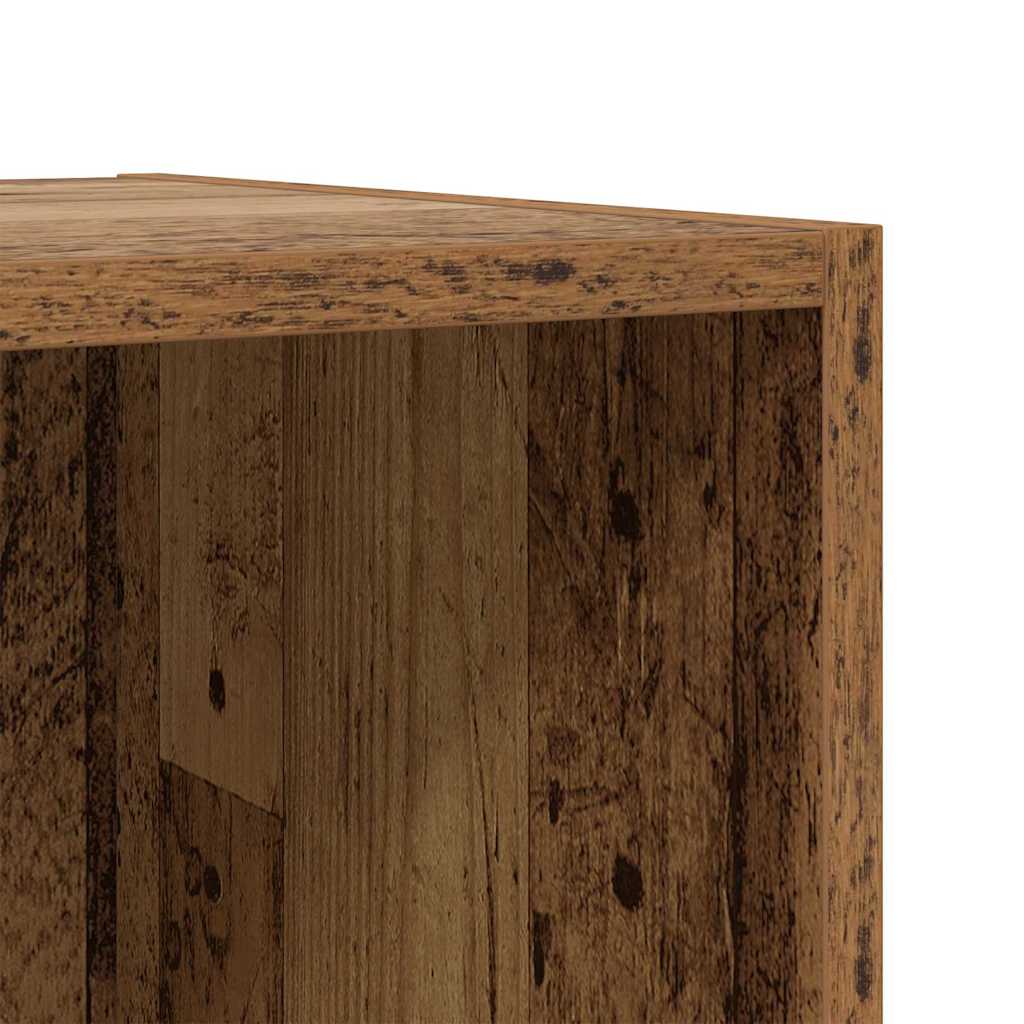 TV Cabinet Set 2 pcs Old Wood 37 x 35 x 37.5 cm Engineered Wood