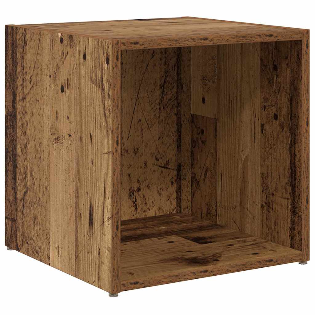 TV Cabinet Set 4 pcs Old Wood 37 x 35 x 37.5 cm Engineered Wood
