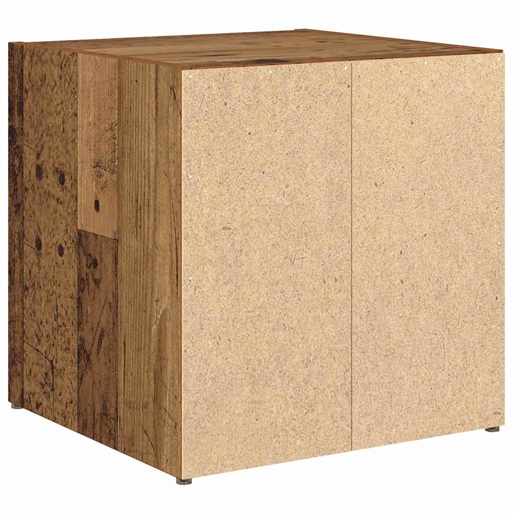 TV Cabinet Set 4 pcs Old Wood 37 x 35 x 37.5 cm Engineered Wood