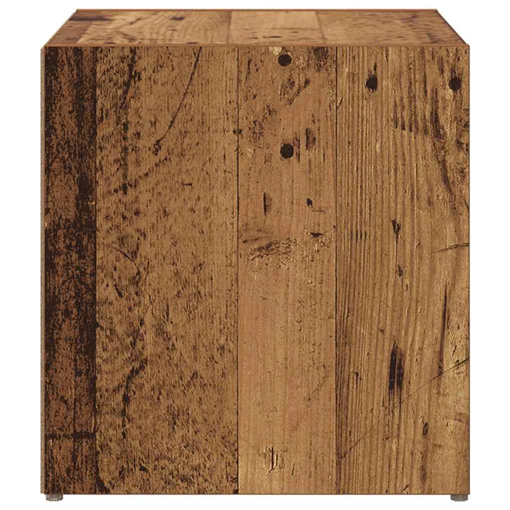 TV Cabinet Set 4 pcs Old Wood 37 x 35 x 37.5 cm Engineered Wood