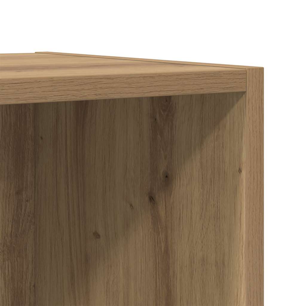 TV Cabinet Set Wall-mounted 2 pcs Artisan Oak 37 x 35 x 37.5 cm