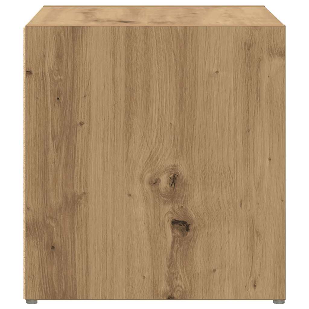 TV Cabinet Set Wall-mounted 2 pcs Artisan Oak 37 x 35 x 37.5 cm