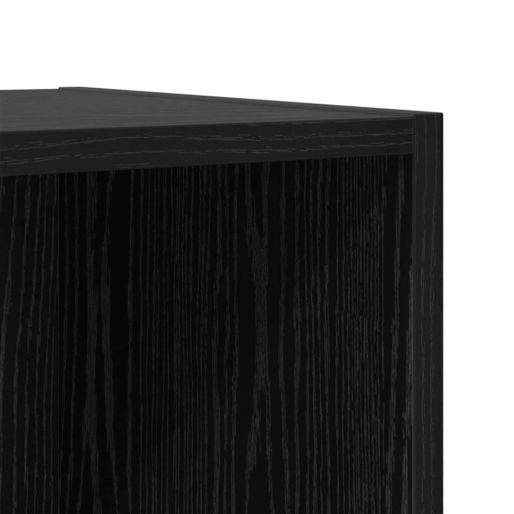 TV Cabinet Set 4 pcs Black 37 x 35 x 37.5 cm Engineered Wood