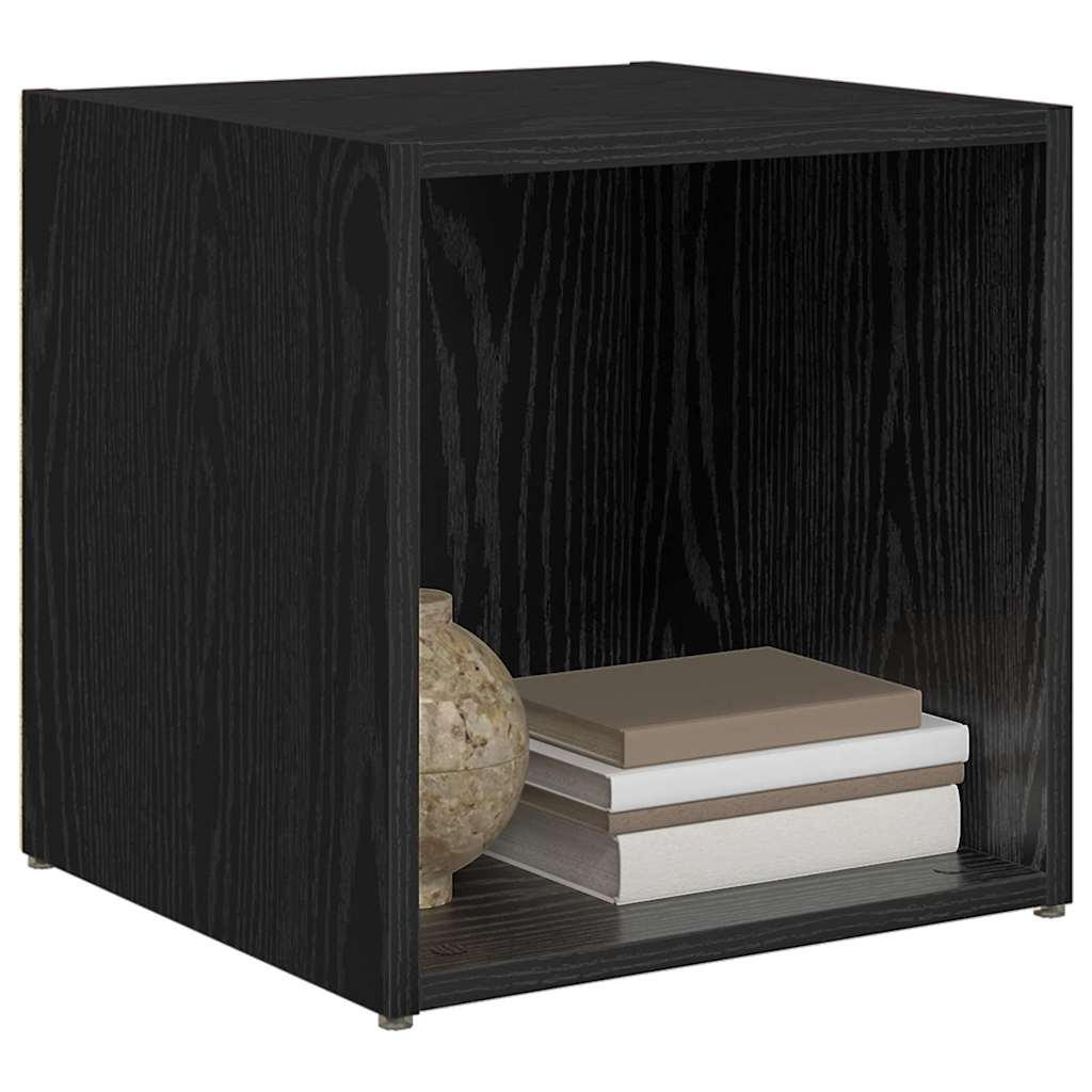 TV Cabinet Set 4 pcs Black 37 x 35 x 37.5 cm Engineered Wood