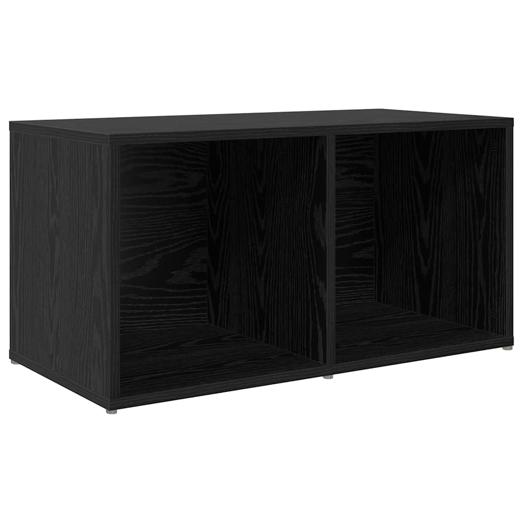 TV Cabinet Set 72 x 35 x 37 cm Black Engineered Wood