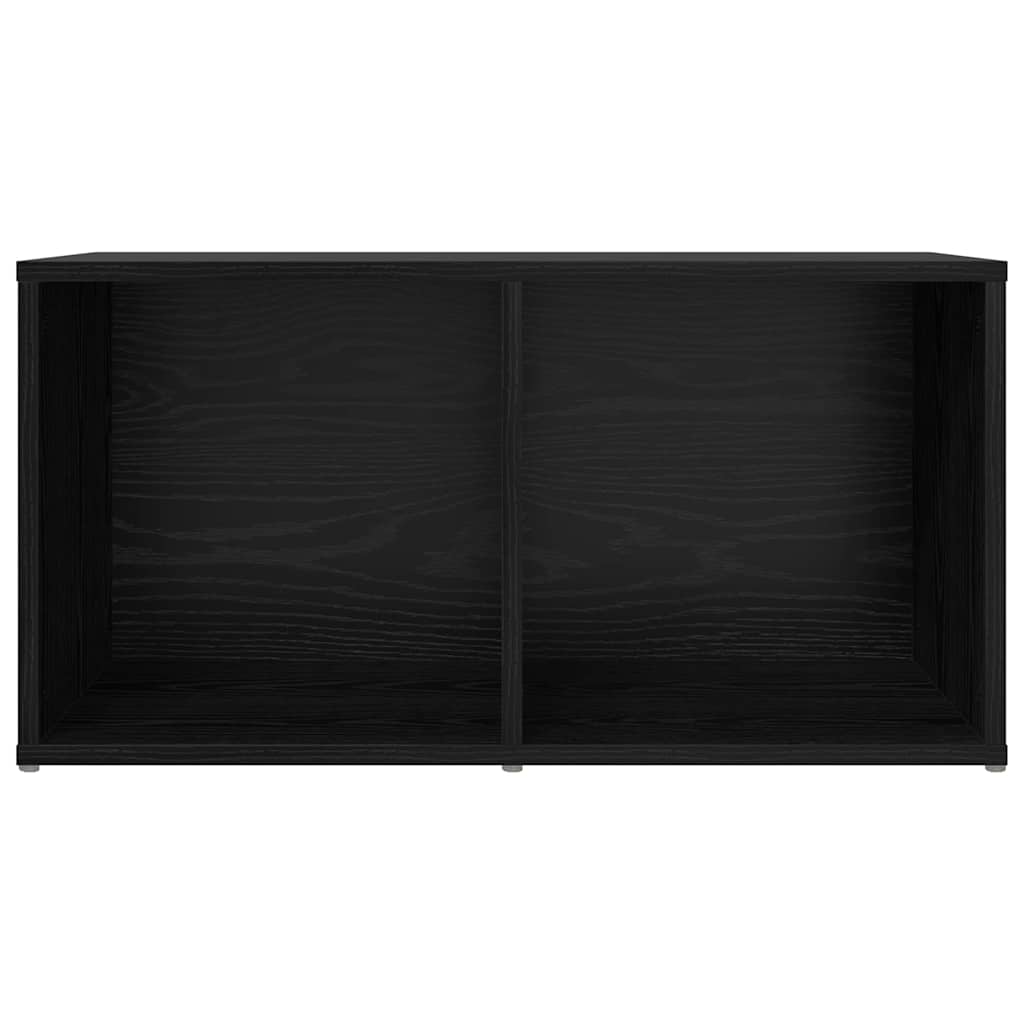 TV Cabinet Set 72 x 35 x 37 cm Black Engineered Wood