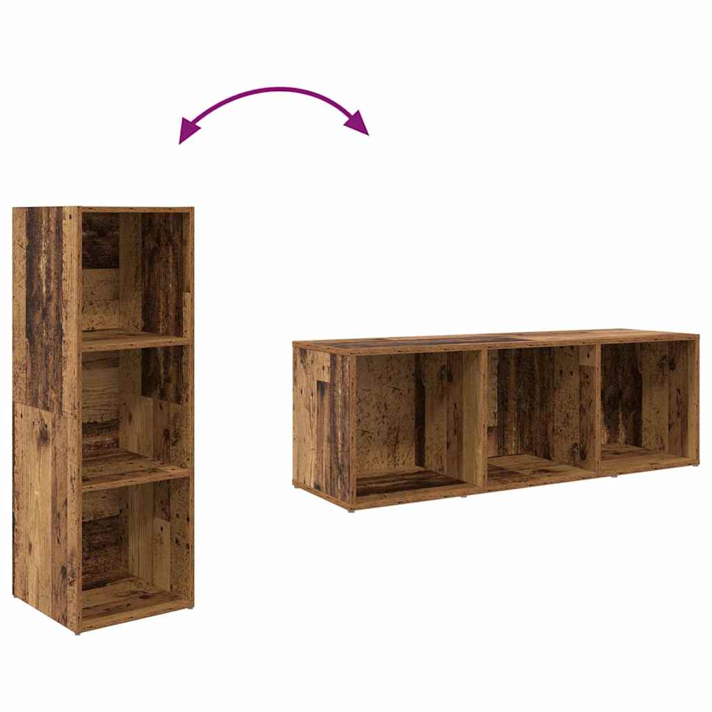 TV Cabinet Set Brown 72 x 35 x 37 cm Engineered Wood