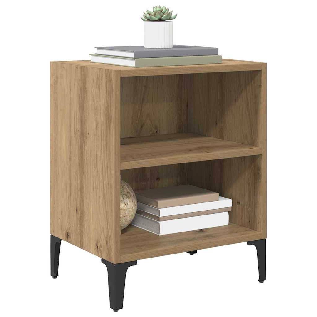 Bedside Cabinet Artisan Oak 40 x 30 x 50 cm Engineered Wood