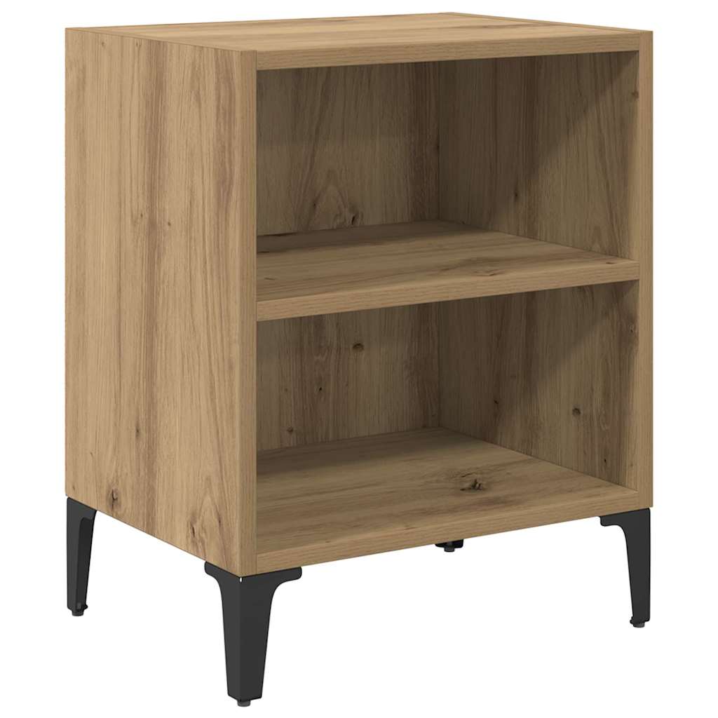 Bedside Cabinet 2 pcs Artisan Oak 40 x 30 x 50 cm