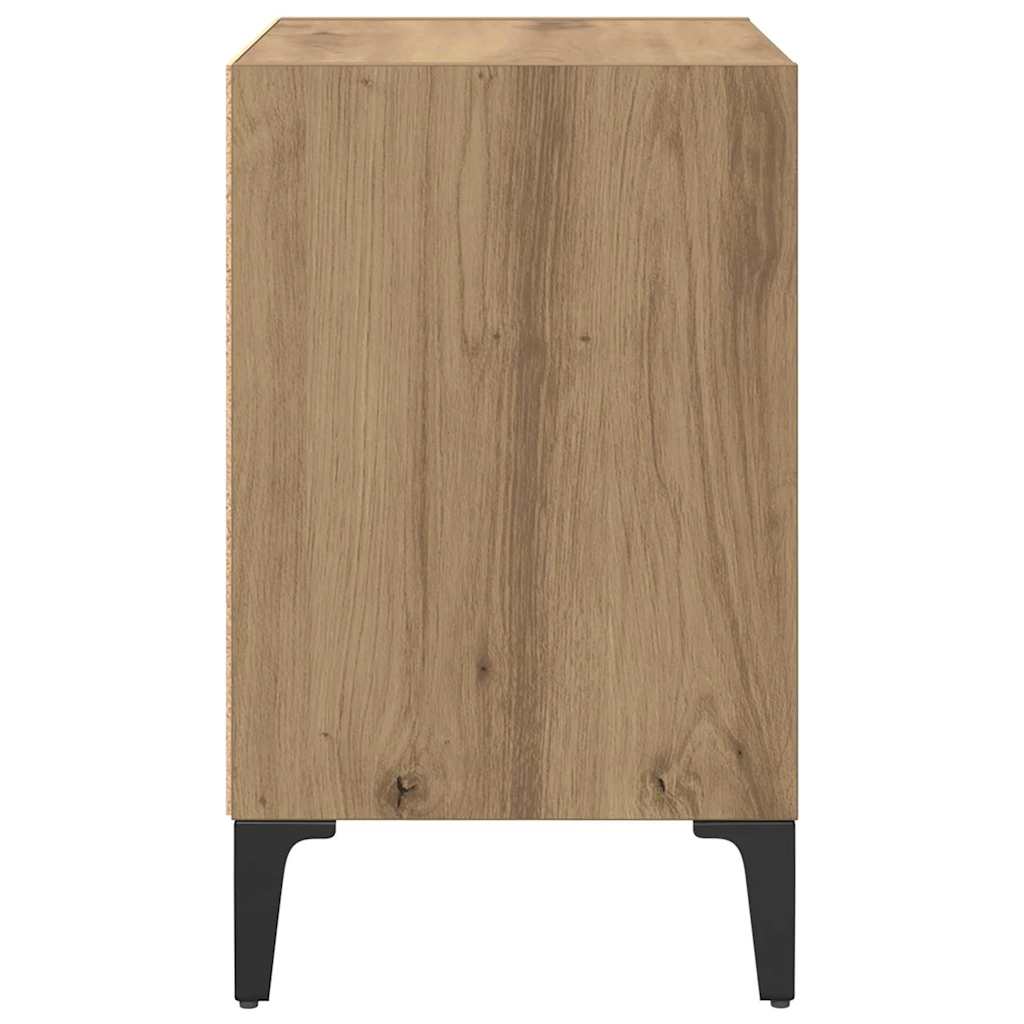 Bedside Cabinet 2 pcs Artisan Oak 40 x 30 x 50 cm