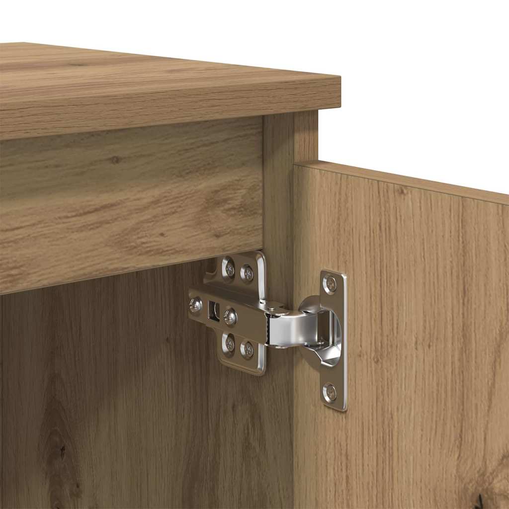 Bedside Cabinet Artisan Oak 40 x 30 x 50 cm Engineered Wood