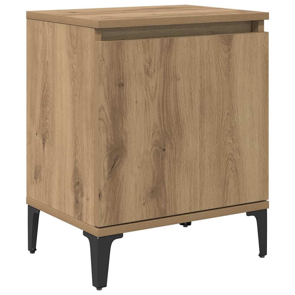 Bedside Cabinet Artisan Oak 40 x 30 x 50 cm Engineered Wood