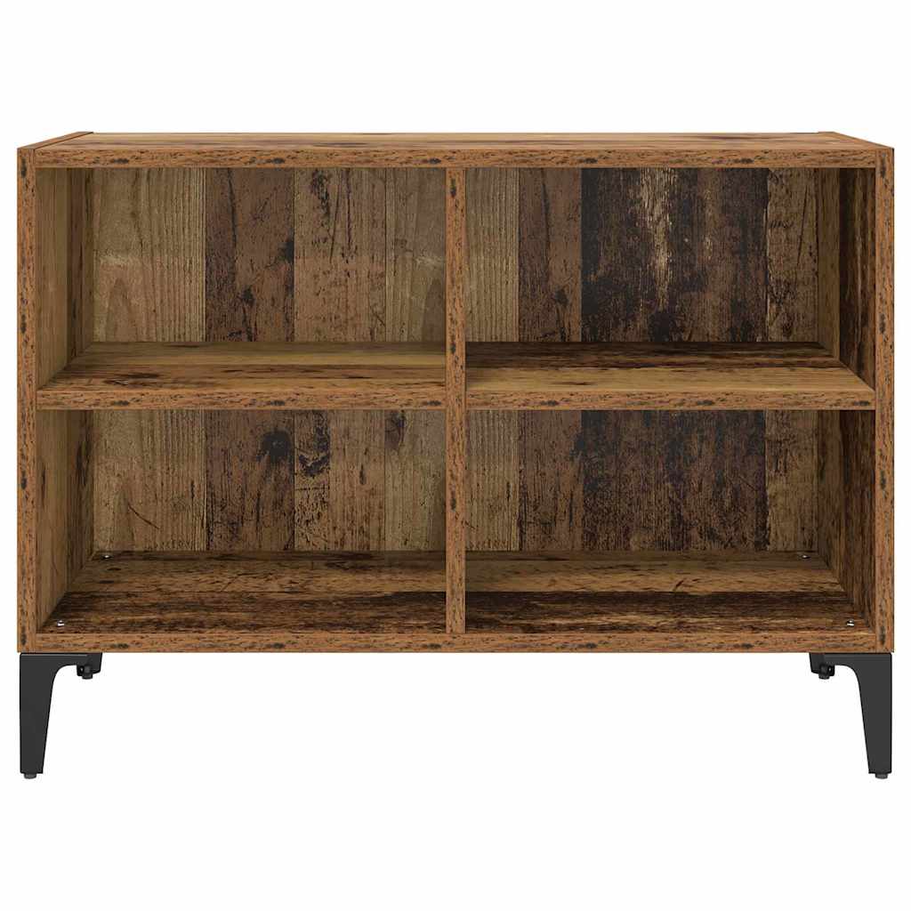 TV Cabinet Set Wall-mounted Brown Engineered Wood