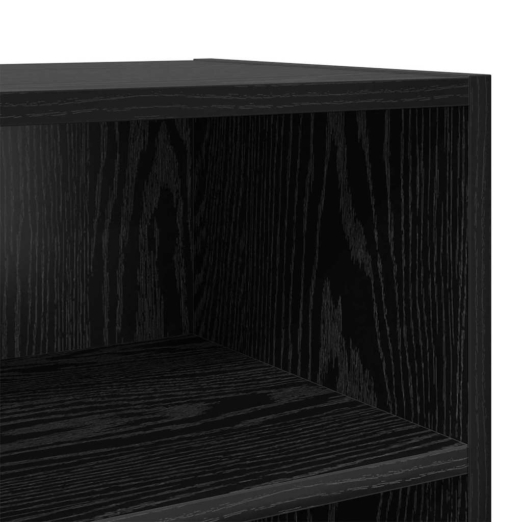 TV Cabinet Set Black 103.5 x 30 x 50 cm Engineered Wood