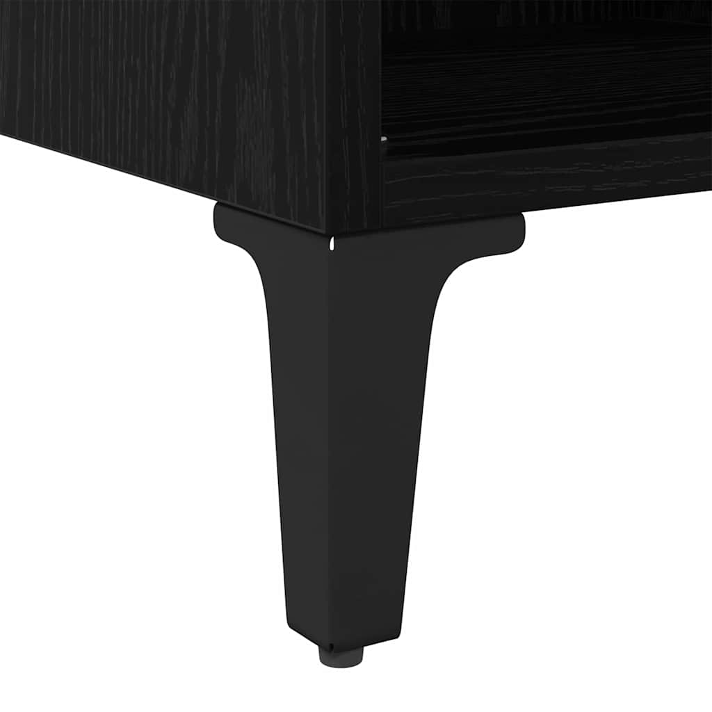 TV Cabinet Set Black 103.5 x 30 x 50 cm Engineered Wood