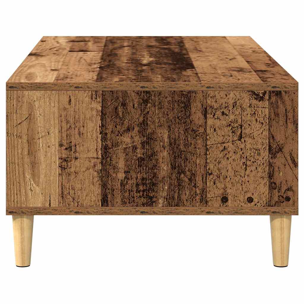 Coffee Table Old Wood 102 x 55 x 35 cm Engineered Wood