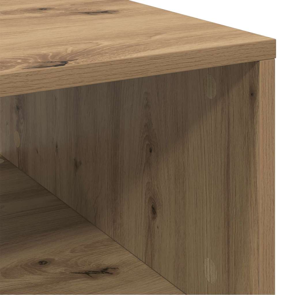 Coffee Table Artisan Oak 102 x 55 x 35 cm Engineered Wood