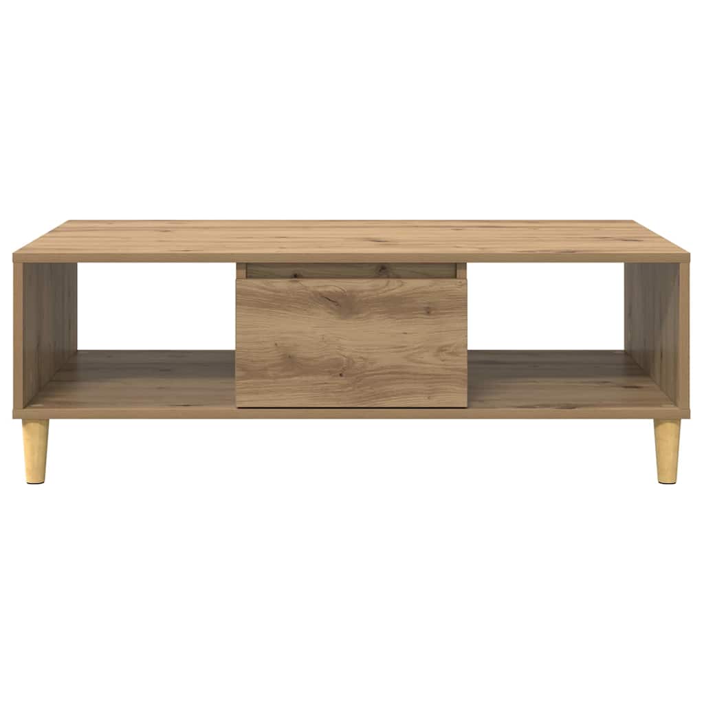 Coffee Table Artisan Oak 102 x 55 x 35 cm Engineered Wood