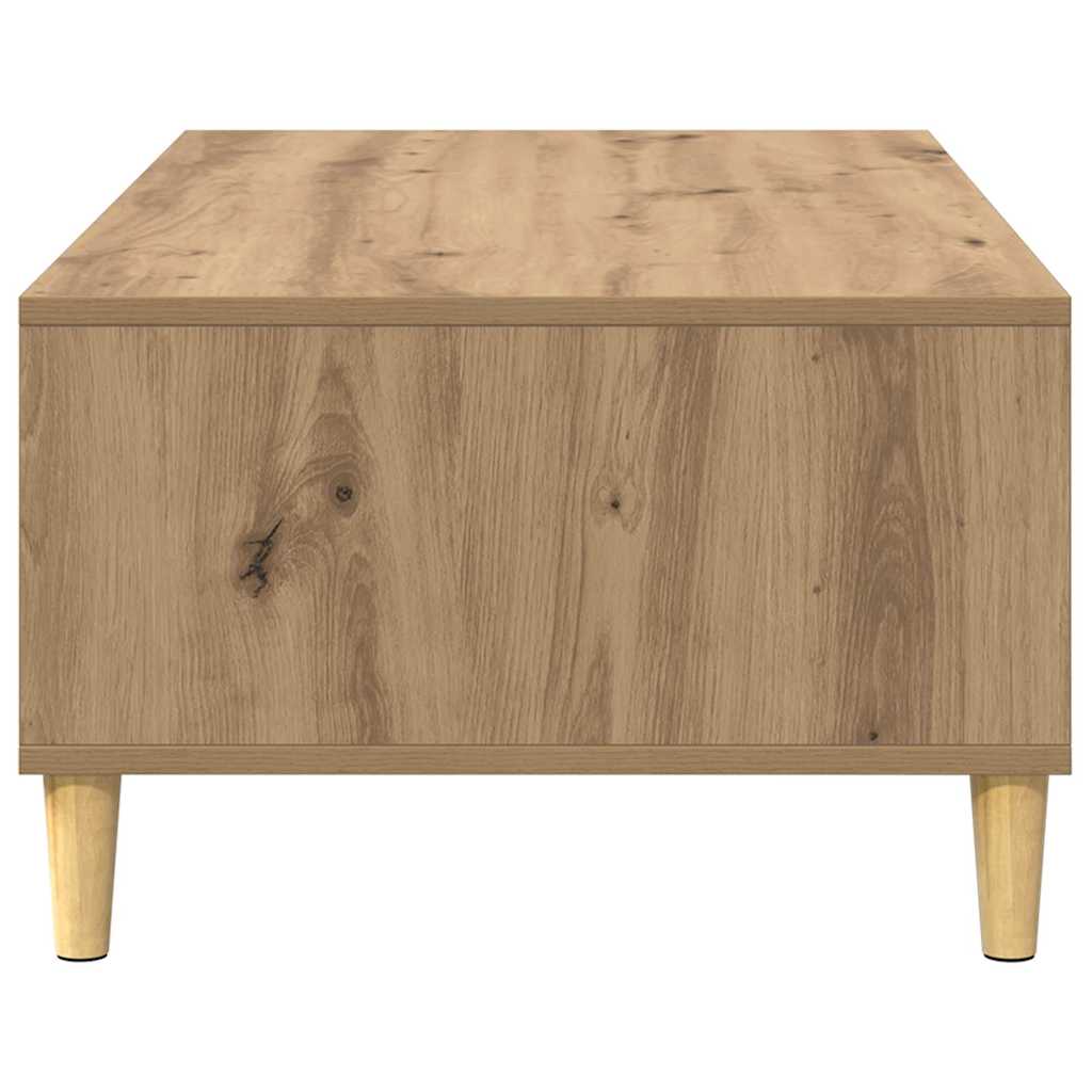 Coffee Table Artisan Oak 102 x 55 x 35 cm Engineered Wood