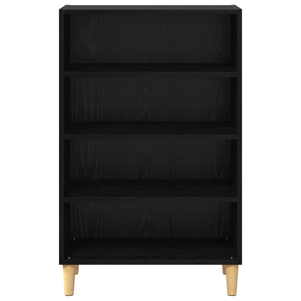 Sideboard Black Oak 57 x 35 x 89.5 cm Engineered Wood