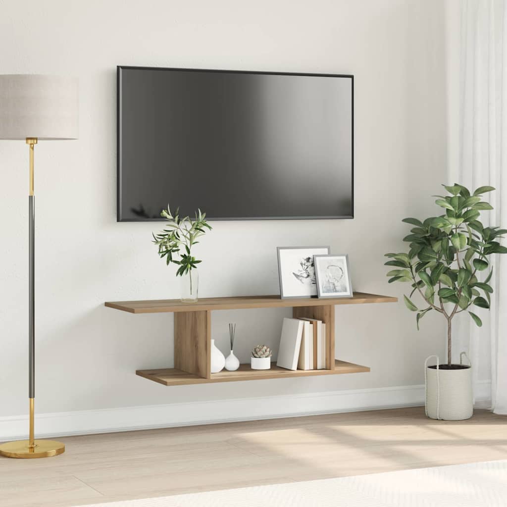 TV Cabinet Set 102 x 35 x 35 cm Artisan Oak Engineered Wood