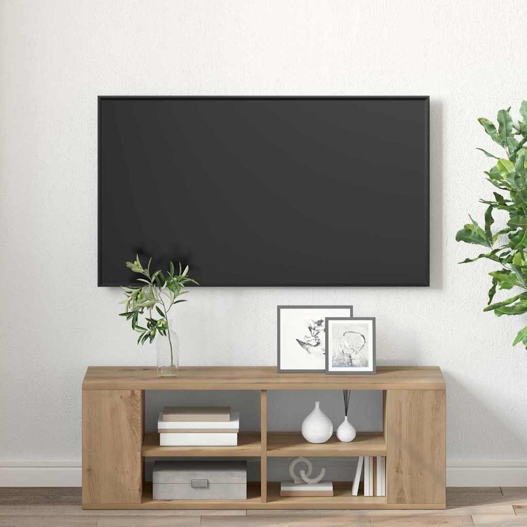 TV Cabinet Set 102 x 35 x 35 cm Artisan Oak Engineered Wood